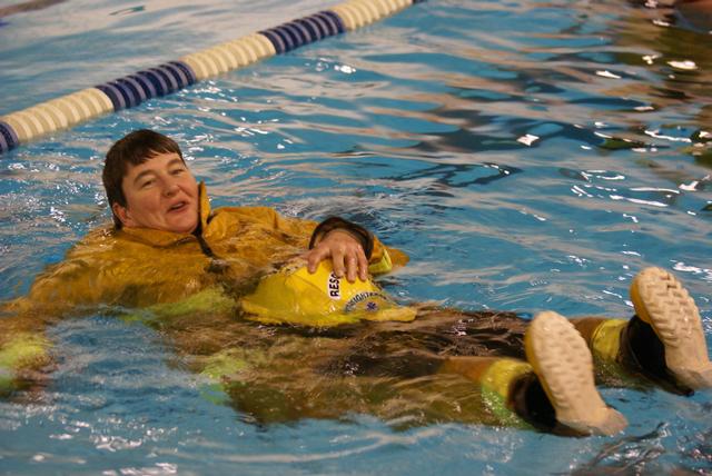 Lifeguard Systems &quot;Drown Proofing Firefighter Turn Out Gear&quot; 1/6/2012 Rescue Chief Julie Harjung